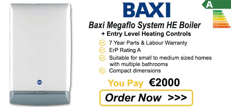 Baxi Megaflo 24 HE System Gas Boiler