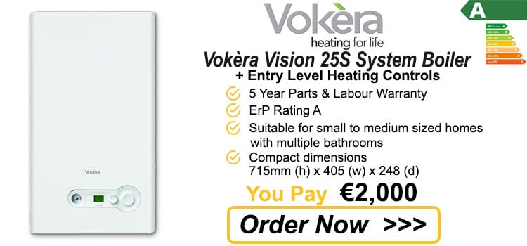 Vokera Vision 25S System Gas Boiler