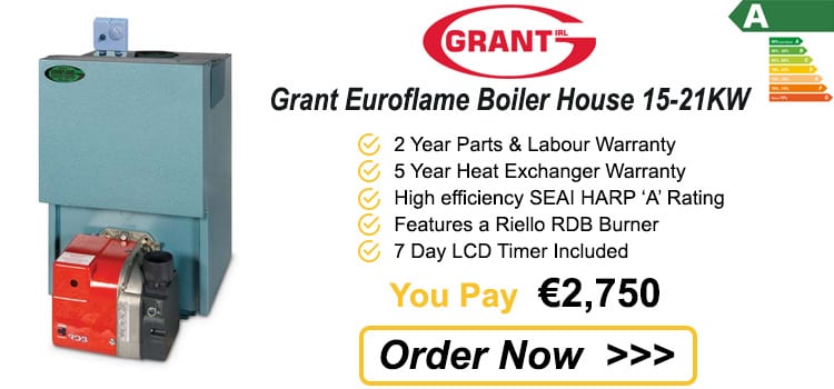 Grant Euroflame Boiler House 15 - 21 KW