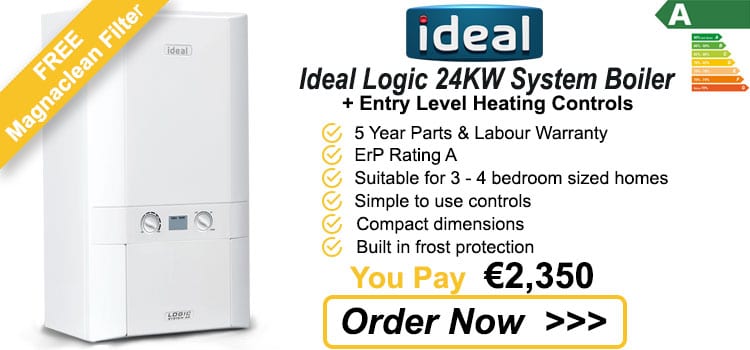 Ideal Logic 24 KW System Gas Boiler