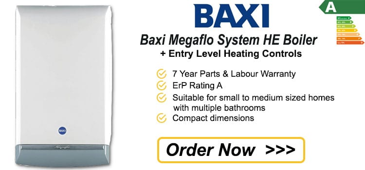 Baxi Megaflo 24 HE System Gas Boiler