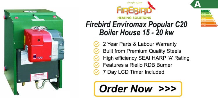 Firebird Enviromax Popular C20 Boiler House 15 - 20 kw