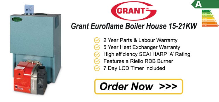 Grant Euroflame Boiler House 15 - 21 KW