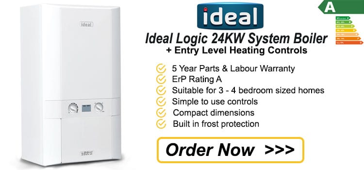 Ideal Logic 24 KW System Gas Boiler